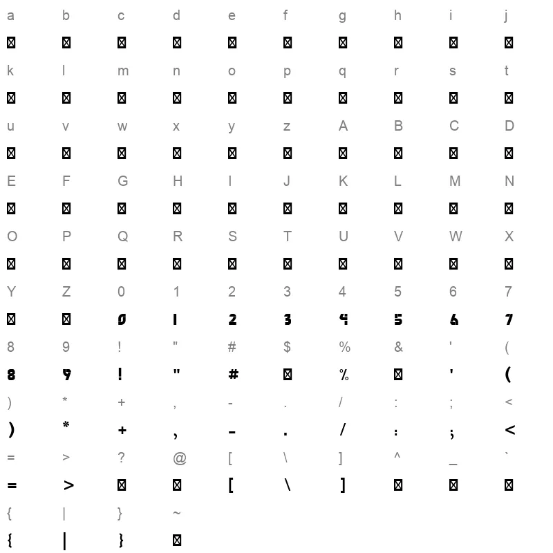 Abdo Salem Black Character Map