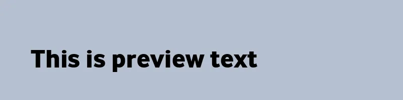 font preview of 024