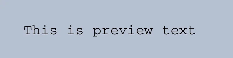font preview of 135 Thabit