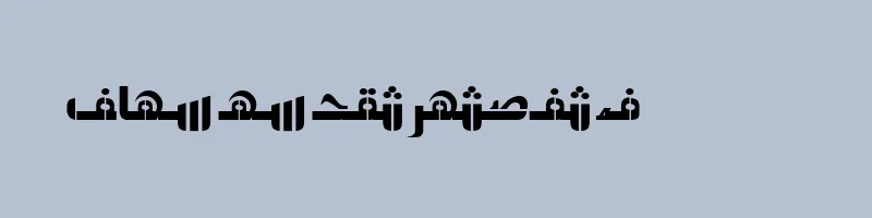 font preview of 2COOLHSH