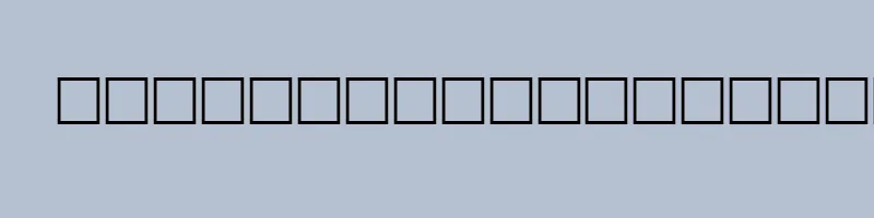 font preview of 51F EUN