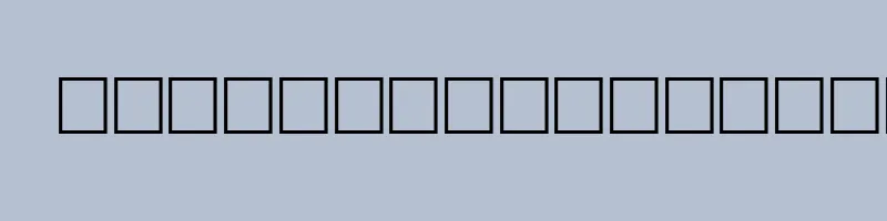font preview of 52KMEIS