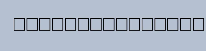 font preview of 52W3SIN