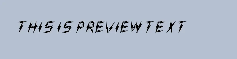 font preview of AARCO