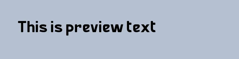 font preview of Abdo Master SemiBold