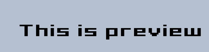 font preview of Acme 7 Wide Bold Xtnd