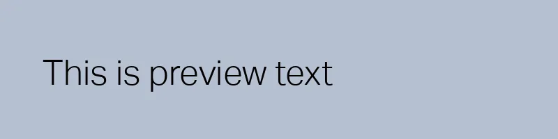 font preview of adnoc