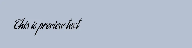 font preview of AguafinaScript Regular MJoAk7f