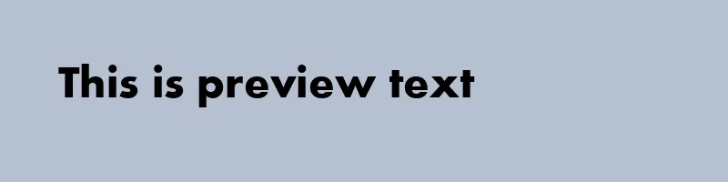 font preview of Aharoni Bold