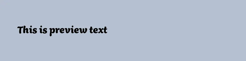 font preview of Aisha Arabic Extrabold