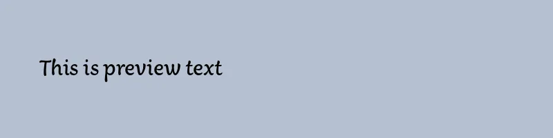 font preview of Aisha Arabic Regular