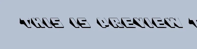 font preview of Al Kharashi Latin 1 Normal