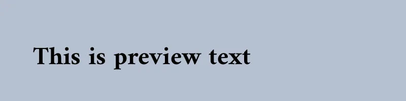 font preview of Amiri Bold wFxNkx2