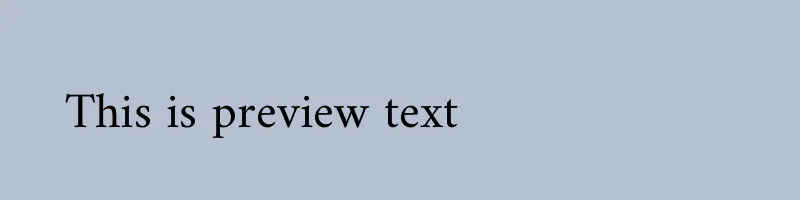 font preview of Amiri Regular oRZKH26