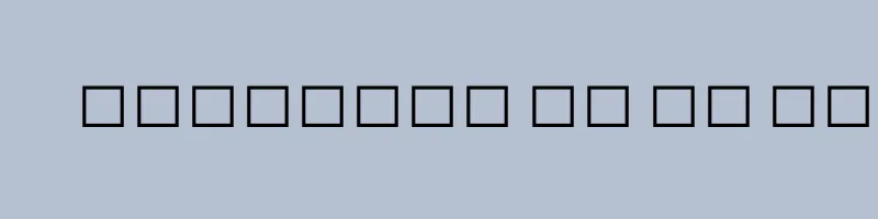 font preview of BOD CI