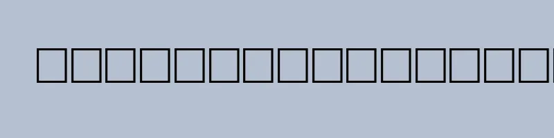 font preview of Diwani Simple Outline Regular