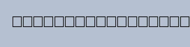 font preview of Hesham Fostat