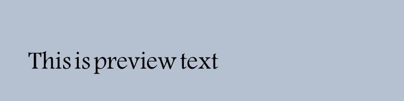 font preview of SC LUJAYN