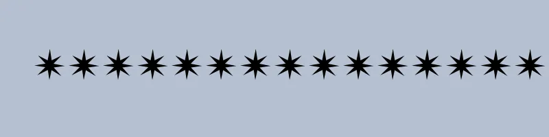 font preview of STARS1
