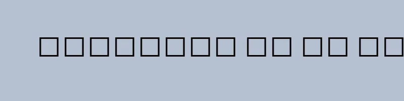 font preview of TCCB