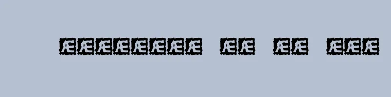 font preview of techniqu